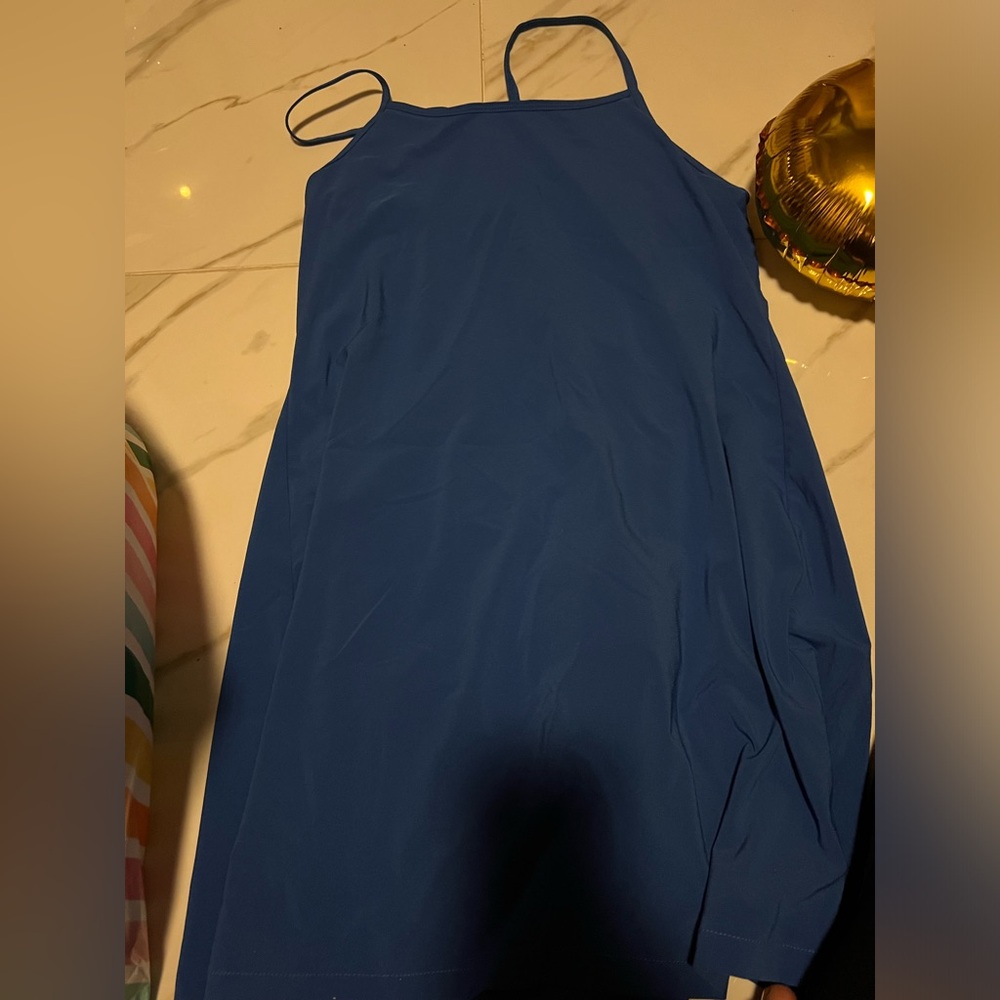 All in motion blue sports dress